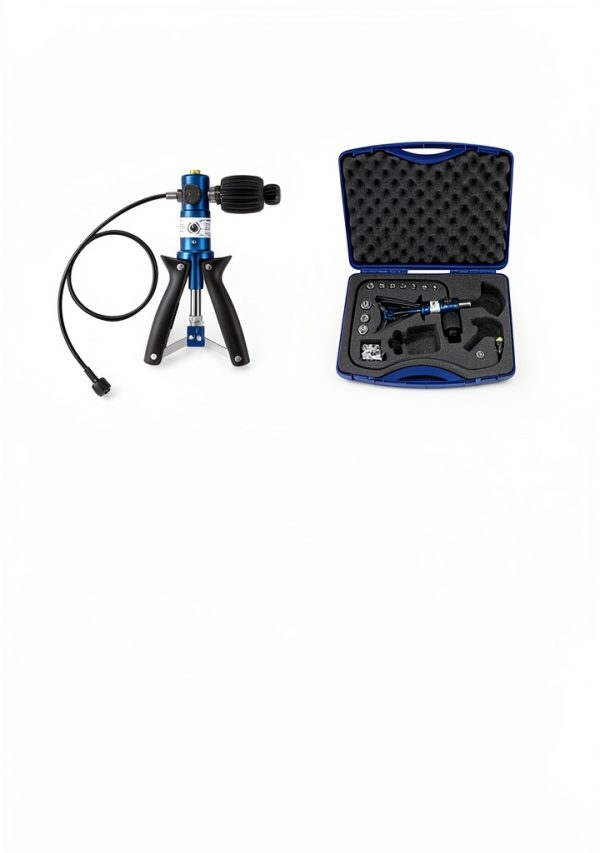 Pressure Calibrator SIKA P60 Pump Kit 10,000 PSI Hose Vacuum-3