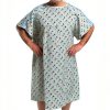Medical Patient Gown MediGown Unisex Cotton-Poly Blend with IV Snap-1