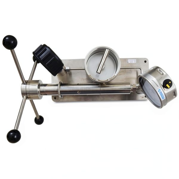 Pressure Calibrator INSTRUKART Bench Type Oil Operated Zero Leakage-1