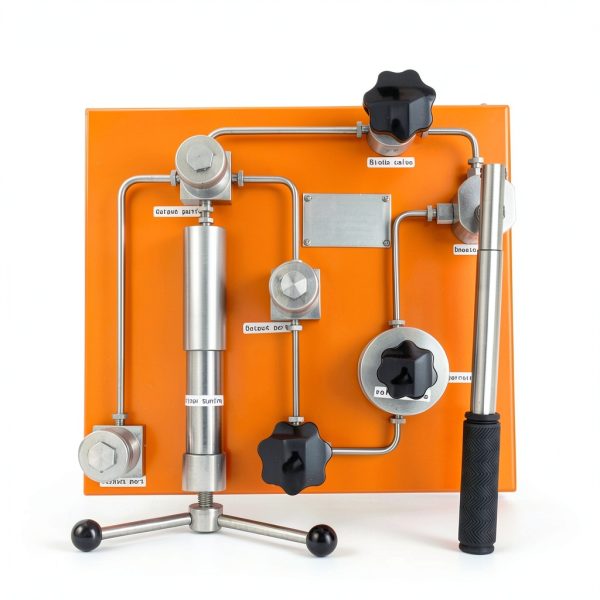 Hydraulic Comparison Test Pump INTBUYING Stainless Steel HS-YTS-60MD-1