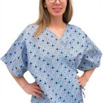 MediComfort Women's Mammography Gown Pack of 3 Polyester Cotton Blend-0