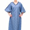 Hospital Gown TriPoint3 3-Pack Blue Cotton Blend Unisex M-3XL-0