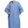 Hospital Gown TriPoint3 3-Pack Blue Cotton Blend Unisex M-3XL-2