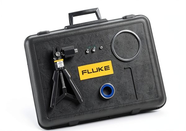 Fluke Pressure Test Pump Kit FLUKE-700PTPK 0-600 PSI Foldable Beam-0