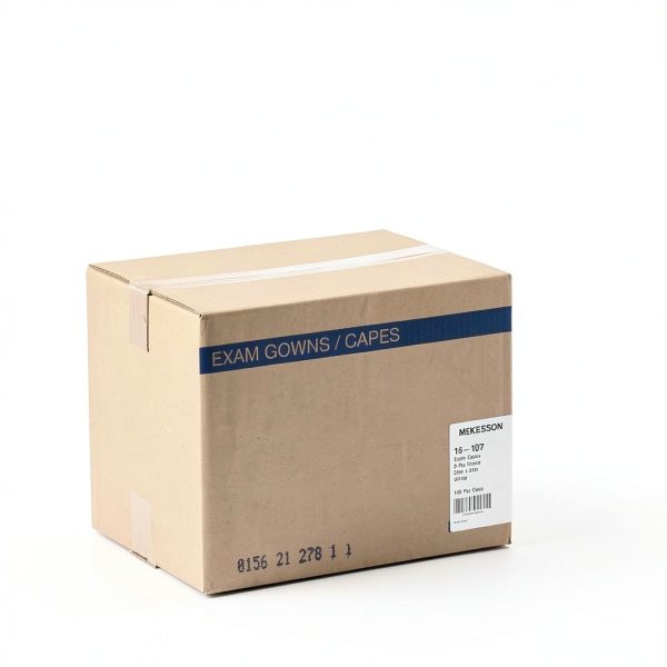 Disposable Exam Cape MCK BRAND 3 Ply Tissue Front/Back Opening-7