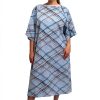 Hospital Gown 3 Pack by AMU Solutions Unisex Cotton Reusable 2XL-1