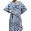 Hospital Gown 3 Pack by AMU Solutions Unisex Cotton Reusable 2XL-3