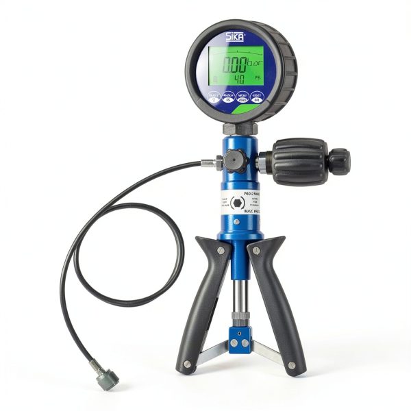 Pressure Calibrator SIKA P60 Pump Kit 10,000 PSI Hose Vacuum-4