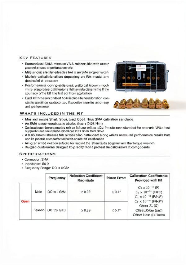 AppliedEM SMA Microwave VNA Calibration Kit Precision Economical-4