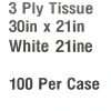 Disposable Exam Cape MCK BRAND 3 Ply Tissue Front/Back Opening-2