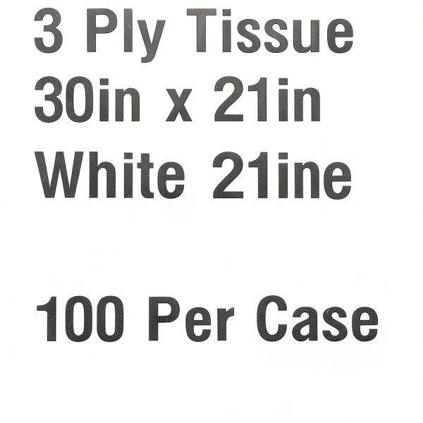 Disposable Exam Cape MCK BRAND 3 Ply Tissue Front/Back Opening-2