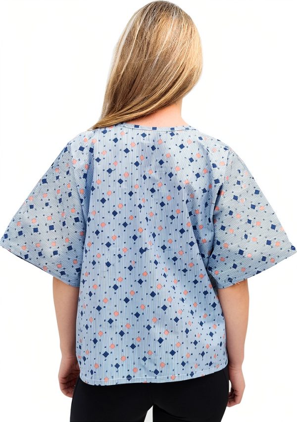 MediComfort Women's Mammography Gown Pack of 3 Polyester Cotton Blend-1