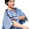 Hospital Gown TriPoint3 3-Pack Blue Cotton Blend Unisex M-3XL-3