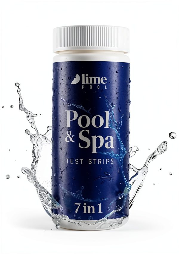 162 Pcs 7-Way Hot Tub Pool Test Strips by LIME POOL - Accurate Water-7