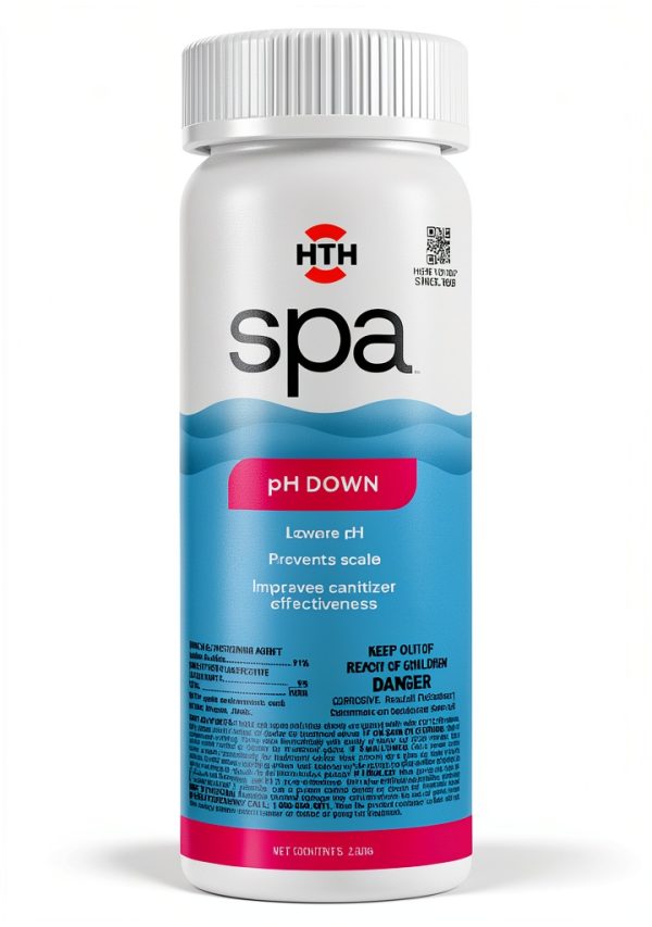 HTH Spa pH Down 86132 Spa & Hot Tub Chemical 2.5 lb Powder-0