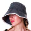 Halsa Sauna Hat, Natural Wool Sauna Cap for Men and Women, Eco-Friendly Insulating Headgear for Spa, Steam Room, Banya, Bathhouse, Comfortable, Breathable, Handmade, One Size Fits All-5