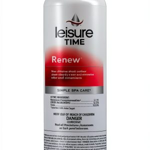Leisure Time RENU2 Renew Non-Chlorine Shock Treatment, Non-Chlorine Oxidizer for Hot Tubs and Spas, Restores Water Clarity and Freshness, Gentle on Skin, 2.2 lbs-0