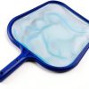 Sunnyglade Heavy Duty Pool Leaf Rake with Fine Mesh Net, 17.5x11.8in-4