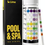 162 Pcs 7-Way Hot Tub Pool Test Strips by LIME POOL - Accurate Water-0