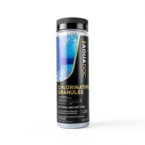 Spa Chlorine for Hot Tub Sanitizer 2lbs - Quick Dissolving Hot Tub Chlorine Granules, Spa Chemicals Made in The USA - AquaDoc-5
