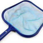 Sunnyglade Heavy Duty Pool Leaf Rake with Fine Mesh Net, 17.5x11.8in-0