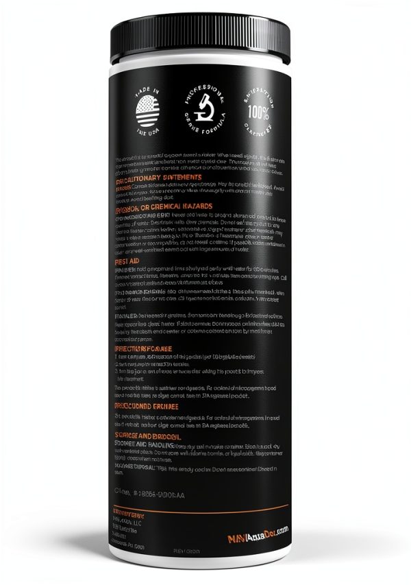 Non-Chlorine Spa Shock for Hot tub - Chlorine Free Tub Treatment & Enhanced to Assist Bromine Suitable Oxidizer Oxidizing by AquaDoc-8