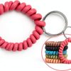 LGEGE 6PCS Stretchable Wristband Keychain for Sauna Gym Pool-2