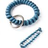 LGEGE 6PCS Stretchable Wristband Keychain for Sauna Gym Pool-3